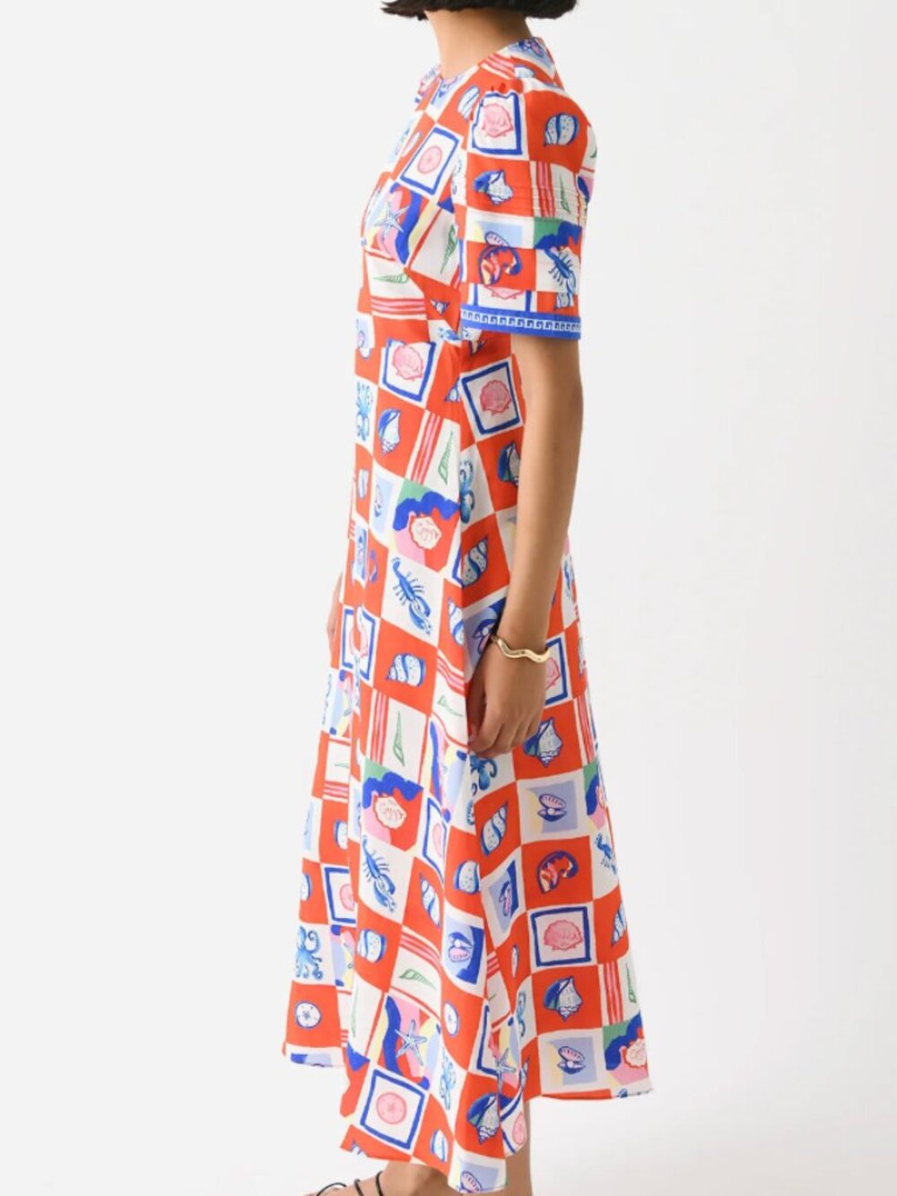 Hunter Bell Casey Dress in Sea Tiles - NWT - Picture 2 of 8